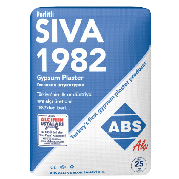 1982 PERLİTLİ SIVA ALÇISI