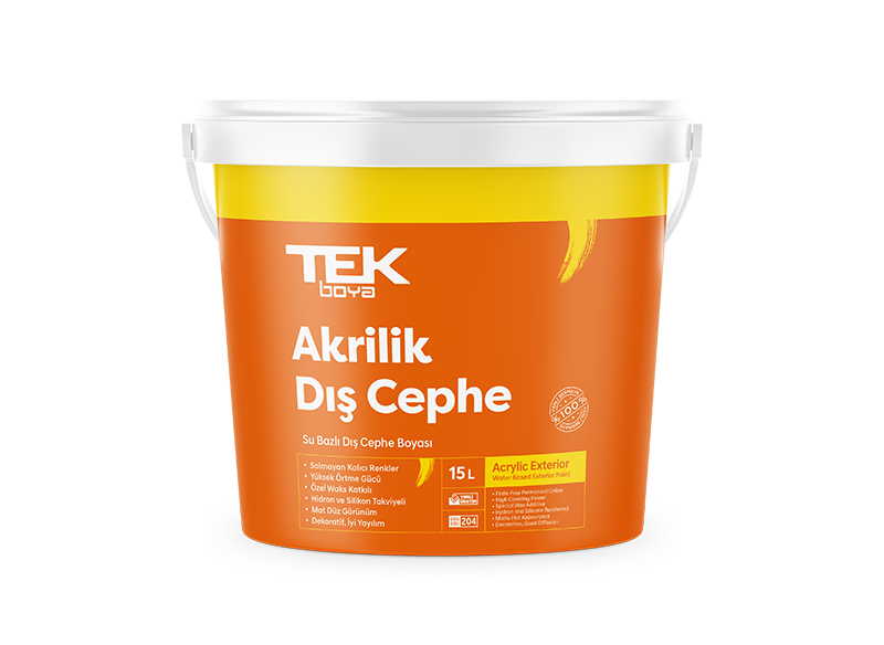 Akrilik Dış Cephe Boyası